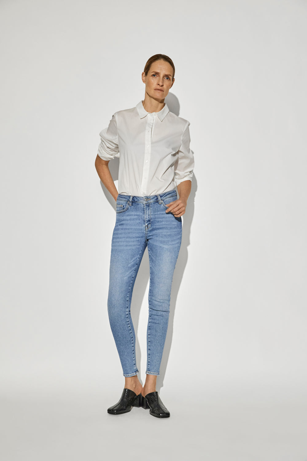 Sophia Jeans - Blå/ Medium Blue Denim